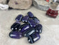 Uruguay Purple Sardonyx Natural Crystal Palm Polished Worry Stone Home Decor Anxiety Pocket Distraction Meditation Gift Birthday Christmas