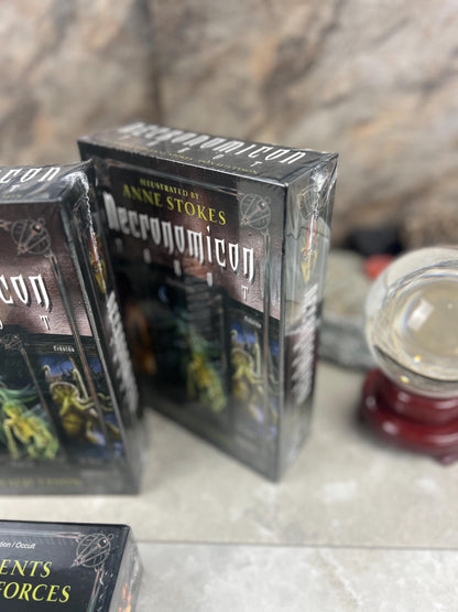Anne Stokes Necronomicon Tarot Deck 78 Cards Fully Licensed and Original Inclusive Tarot Deck Guidebook Home Decor Gift