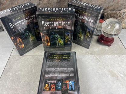 Anne Stokes Necronomicon Tarot Deck 78 Cards Fully Licensed and Original Inclusive Tarot Deck Guidebook Home Decor Gift