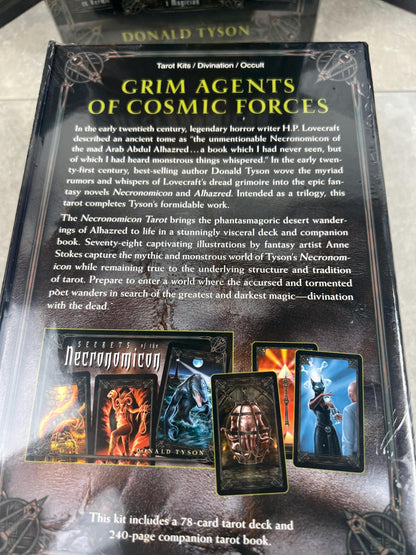 Anne Stokes Necronomicon Tarot Deck 78 Cards Fully Licensed and Original Inclusive Tarot Deck Guidebook Home Decor Gift