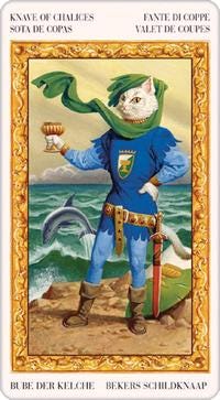 Tarot of the White Cats Card Deck 78 Cards Fully Licensed and Original Inclusive Tarot Deck Guidebook Home Decor Gift