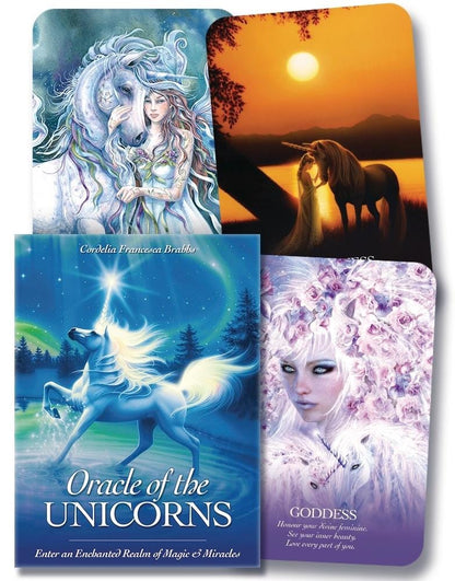 Oracle of the Unicorns 44 Cards Fully Licensed and Original Inclusive Tarot Deck 84-page Guidebook Home Decor Gift