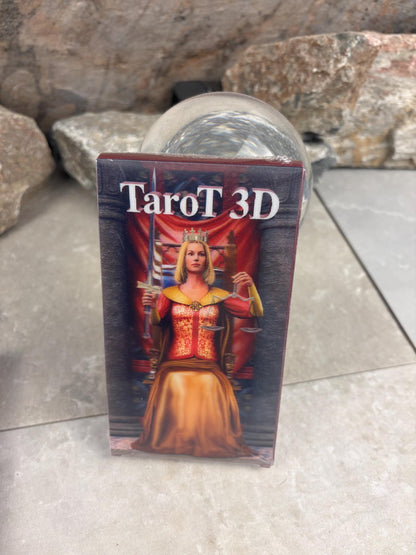 3D Tarot Deck All 22 Major Arcana Cards Fully Licensed and Original Inclusive Tarot Deck Cards Guidebook Home Decor Gift