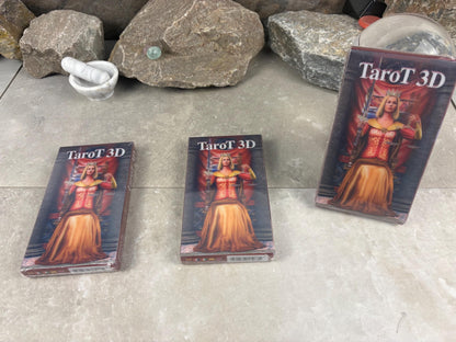 3D Tarot Deck All 22 Major Arcana Cards Fully Licensed and Original Inclusive Tarot Deck Cards Guidebook Home Decor Gift