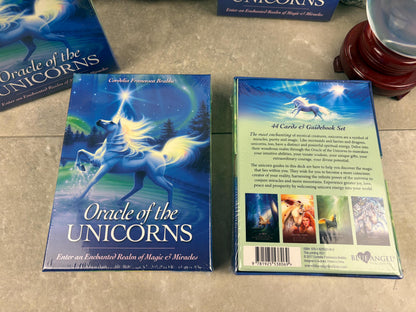 Oracle of the Unicorns 44 Cards Fully Licensed and Original Inclusive Tarot Deck 84-page Guidebook Home Decor Gift