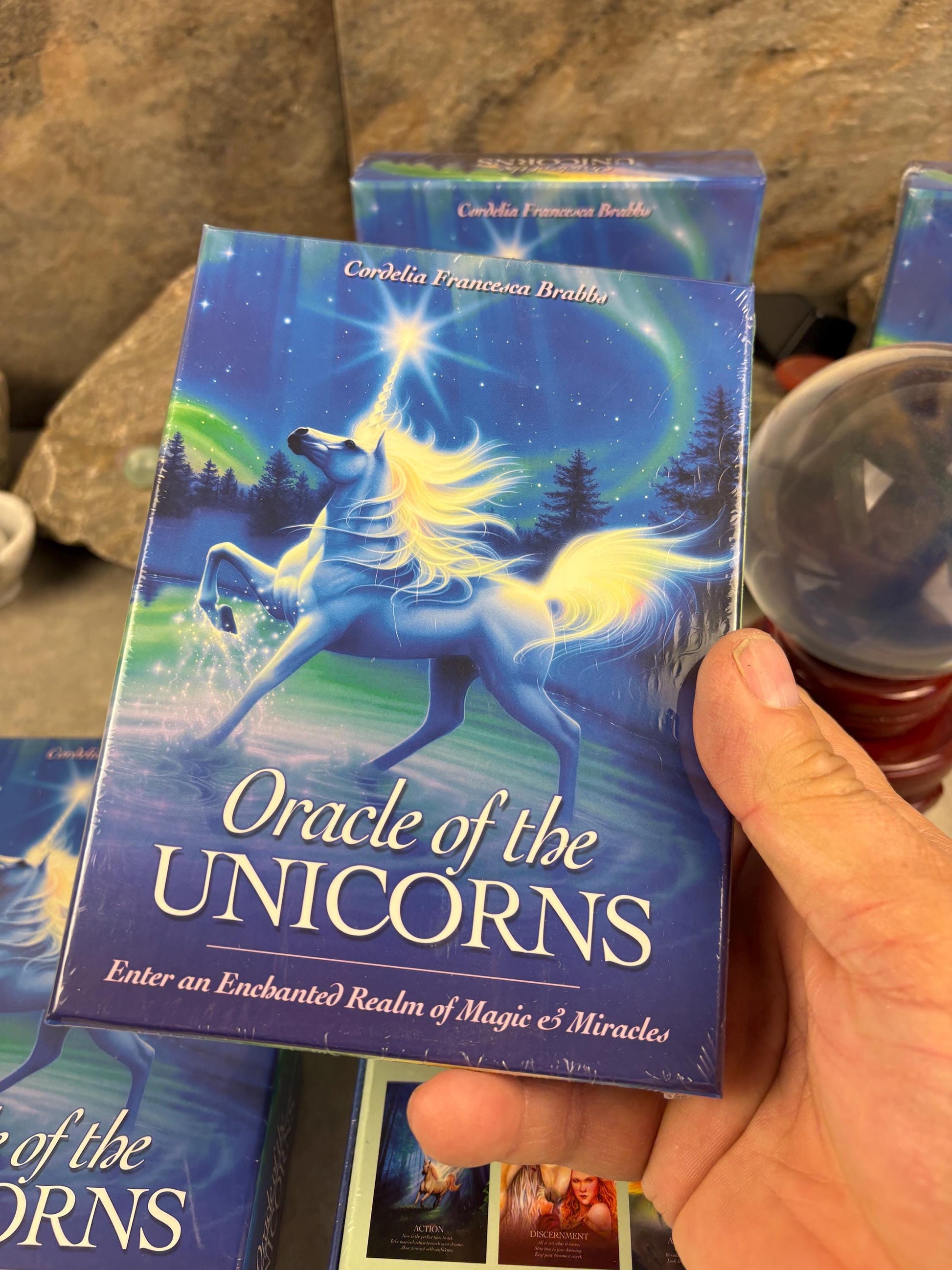 Oracle of the Unicorns 44 Cards Fully Licensed and Original Inclusive Tarot Deck 84-page Guidebook Home Decor Gift