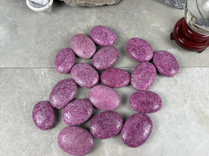 Large Rare Tasmanian Stitchtite Crystal Polished Carved Crystal for Meditation Home Decor Calming Pocket Anxiety Decorative Talisman