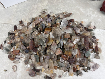 Shredded Chini Khadan India Thousand Layer Quartz Palm Stone Anxiety Relief Meditation Gift Home Decor Worry Pocket Stress Anxiety Palm