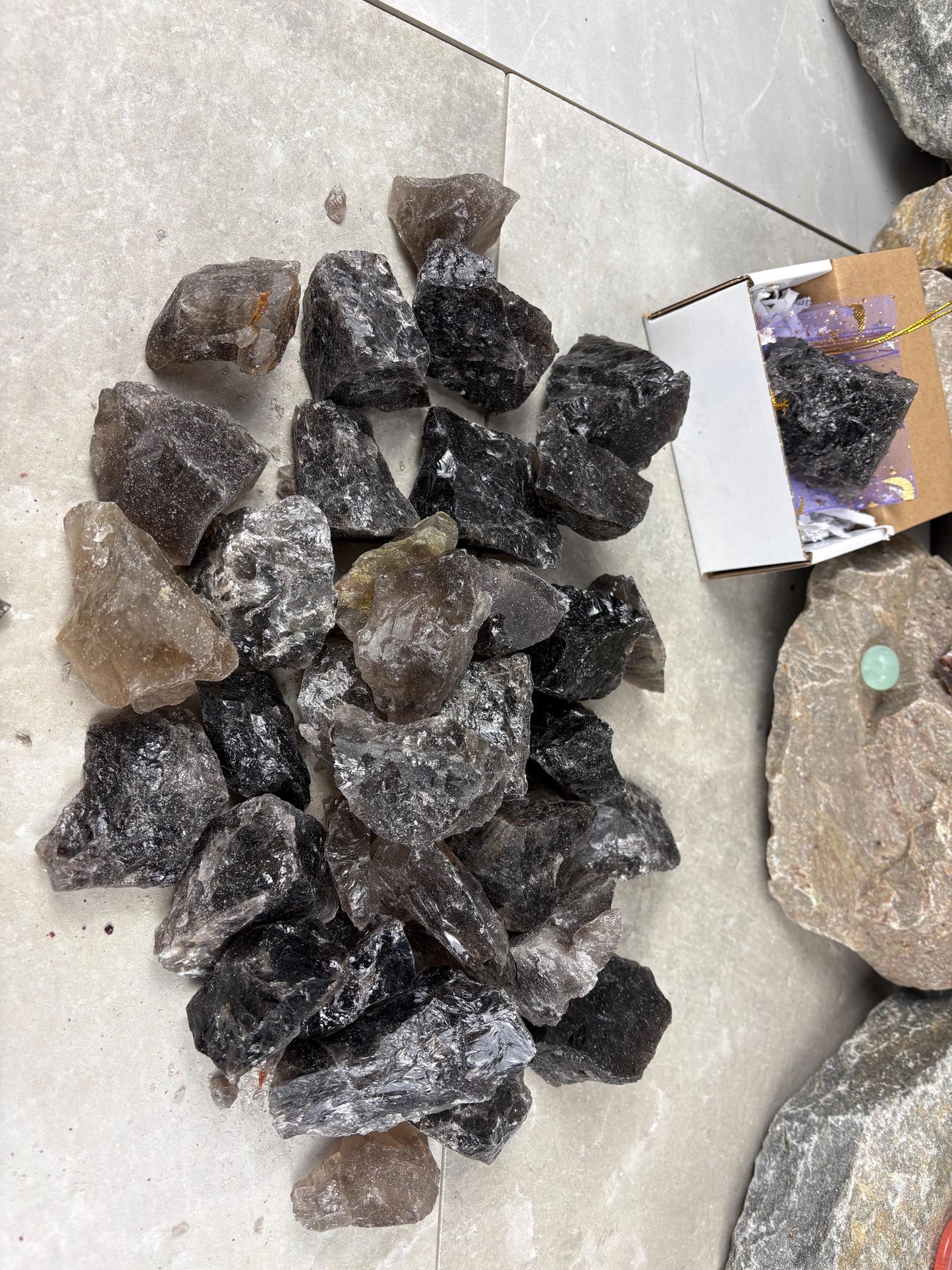 North Carolina Raw Smoky Quartz Crystal Arts Crafts Home Decor Worry Protection Grounding Gift Birthday Christmas Meditation Healing Gift