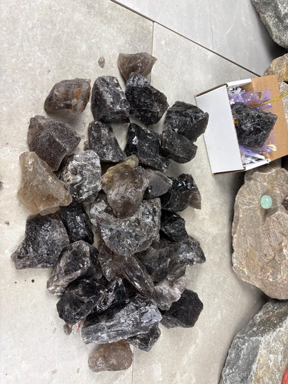 North Carolina Raw Smoky Quartz Crystal Arts Crafts Home Decor Worry Protection Grounding Gift Birthday Christmas Meditation Healing Gift