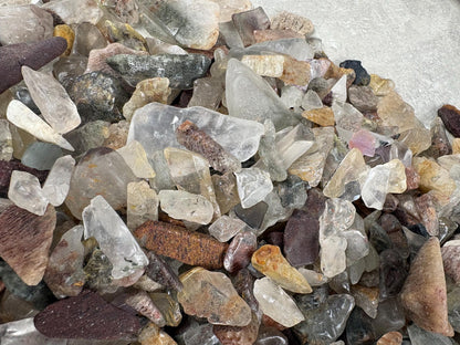 Shredded Chini Khadan India Thousand Layer Quartz Palm Stone Anxiety Relief Meditation Gift Home Decor Worry Pocket Stress Anxiety Palm