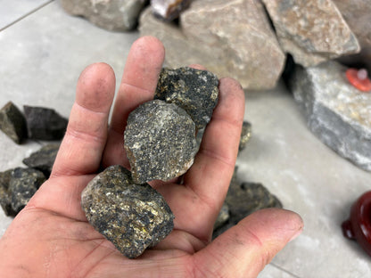 Peruvian Raw Pyrite Crystals Stone Natural Crystal Worry Arts Craft Home Decor Anxiety Pocket Distraction Meditation Gift Birthday Christmas