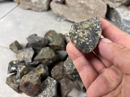 Peruvian Raw Pyrite Crystals Stone Natural Crystal Worry Arts Craft Home Decor Anxiety Pocket Distraction Meditation Gift Birthday Christmas