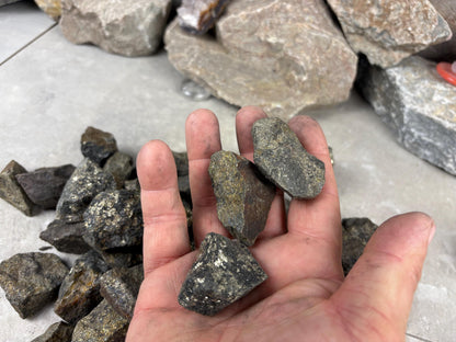 Peruvian Raw Pyrite Crystals Stone Natural Crystal Worry Arts Craft Home Decor Anxiety Pocket Distraction Meditation Gift Birthday Christmas