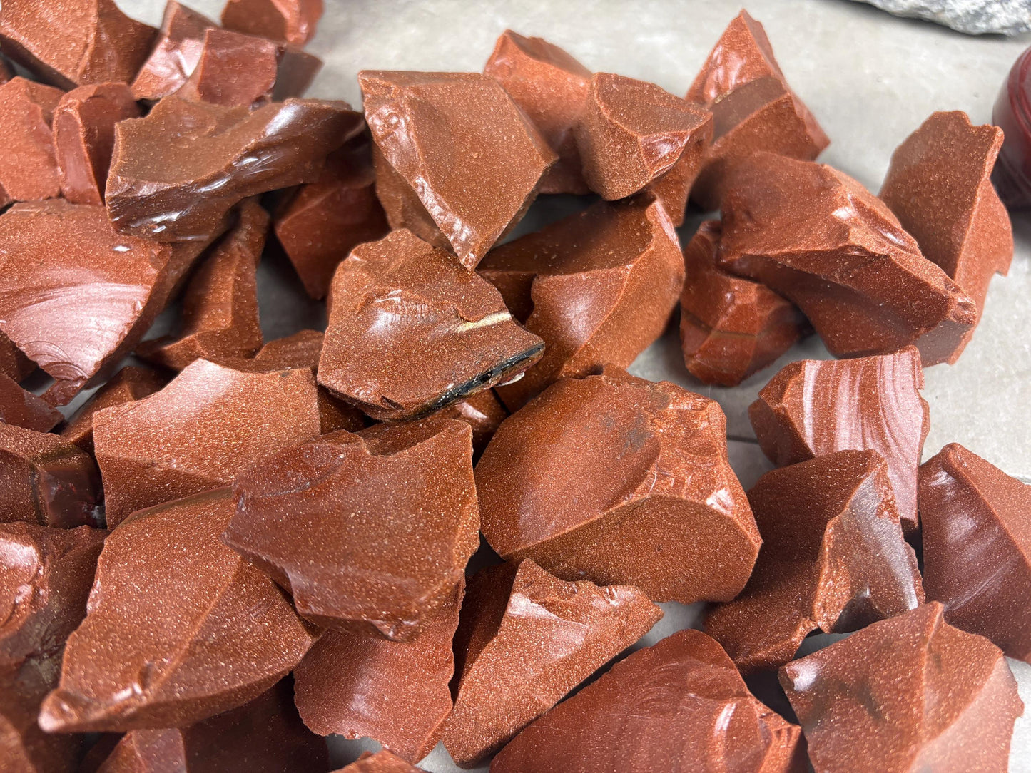 Red Goldstone Raw Crystal Polished Carved Stone for Anxiety Relief Home Decor Arts Crafts Christmas Birthday Gift Mineral