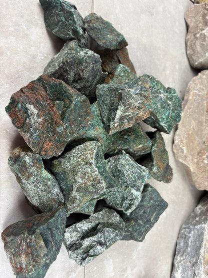 Raw Zimbabwe Makuwa Soapstone Anxiety Relief Meditation Gift Home Decor Worry Pocket Stress Anxiety Palm African Jade Arts Crafts