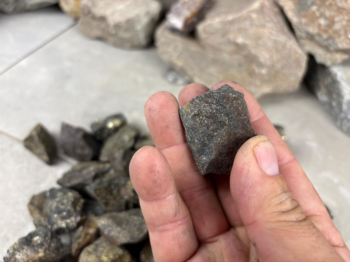Peruvian Raw Pyrite Crystals Stone Natural Crystal Worry Arts Craft Home Decor Anxiety Pocket Distraction Meditation Gift Birthday Christmas