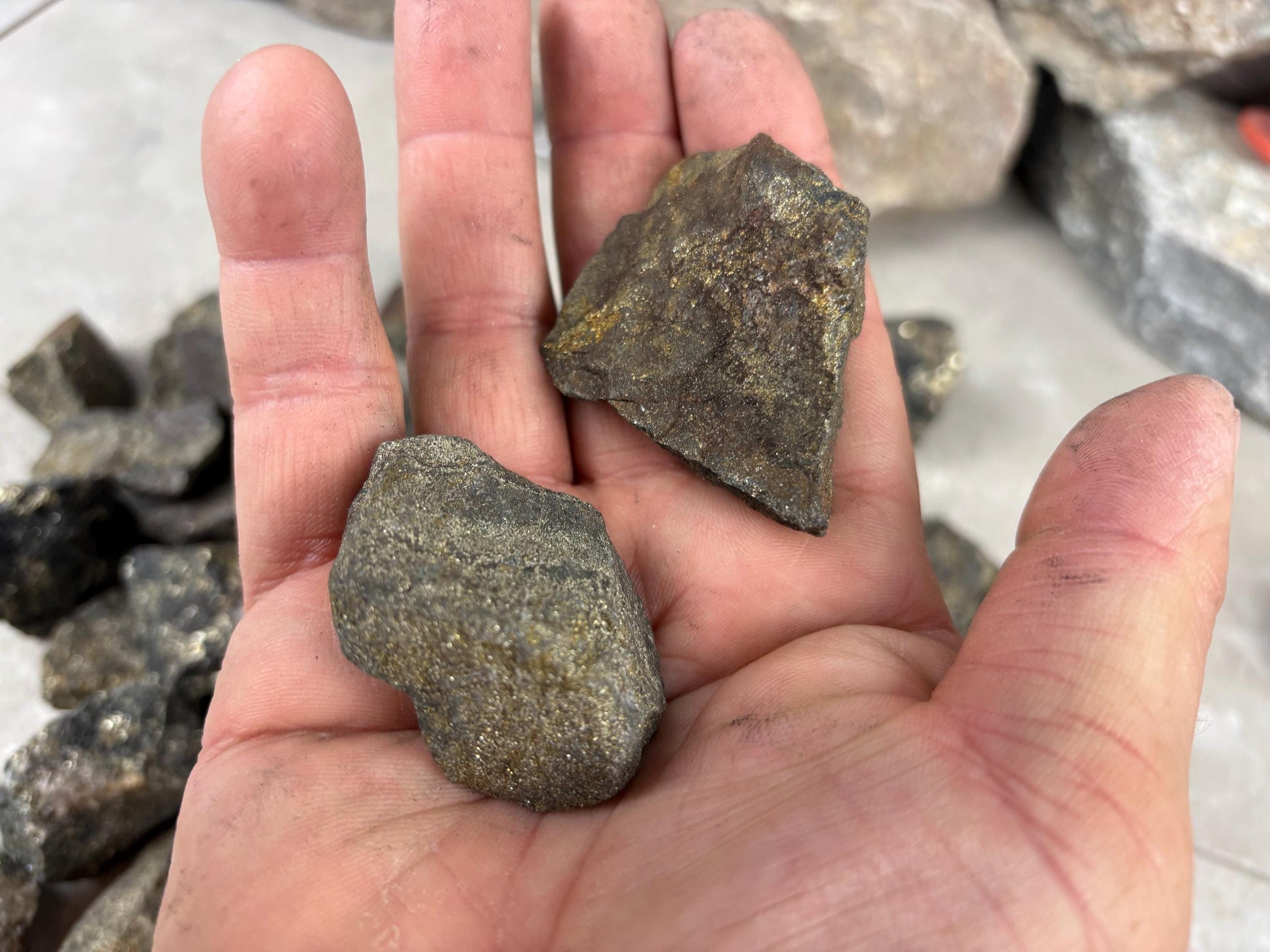 Peruvian Raw Pyrite Crystals Stone Natural Crystal Worry Arts Craft Home Decor Anxiety Pocket Distraction Meditation Gift Birthday Christmas