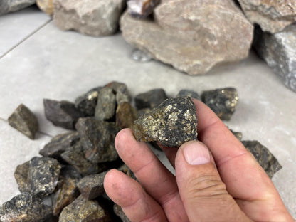 Peruvian Raw Pyrite Crystals Stone Natural Crystal Worry Arts Craft Home Decor Anxiety Pocket Distraction Meditation Gift Birthday Christmas