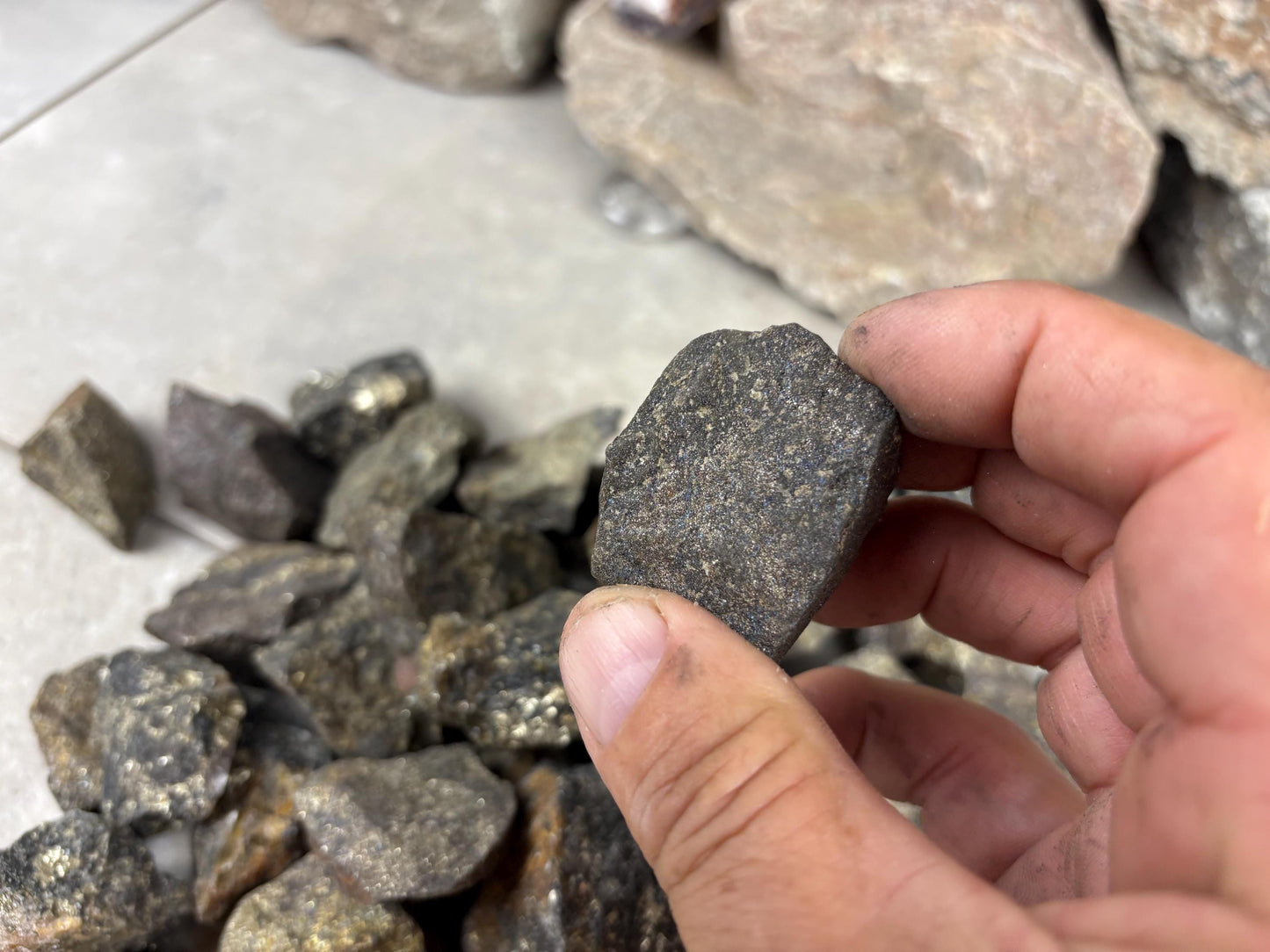 Peruvian Raw Pyrite Crystals Stone Natural Crystal Worry Arts Craft Home Decor Anxiety Pocket Distraction Meditation Gift Birthday Christmas