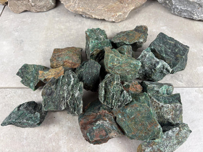 Raw Zimbabwe Makuwa Soapstone Anxiety Relief Meditation Gift Home Decor Worry Pocket Stress Anxiety Palm African Jade Arts Crafts