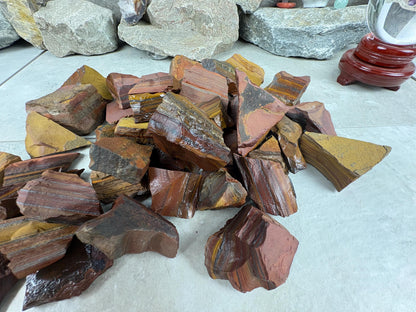 Raw Namibian Iron Tiger Eye Crystals Home Decor Crafting Untreated Home Decor Meditation Stone Christmas Birthday Gift
