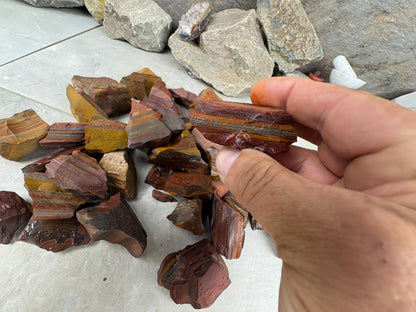 Raw Namibian Iron Tiger Eye Crystals Home Decor Crafting Untreated Home Decor Meditation Stone Christmas Birthday Gift