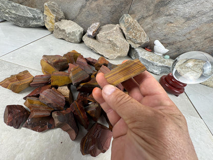 Raw Namibian Iron Tiger Eye Crystals Home Decor Crafting Untreated Home Decor Meditation Stone Christmas Birthday Gift