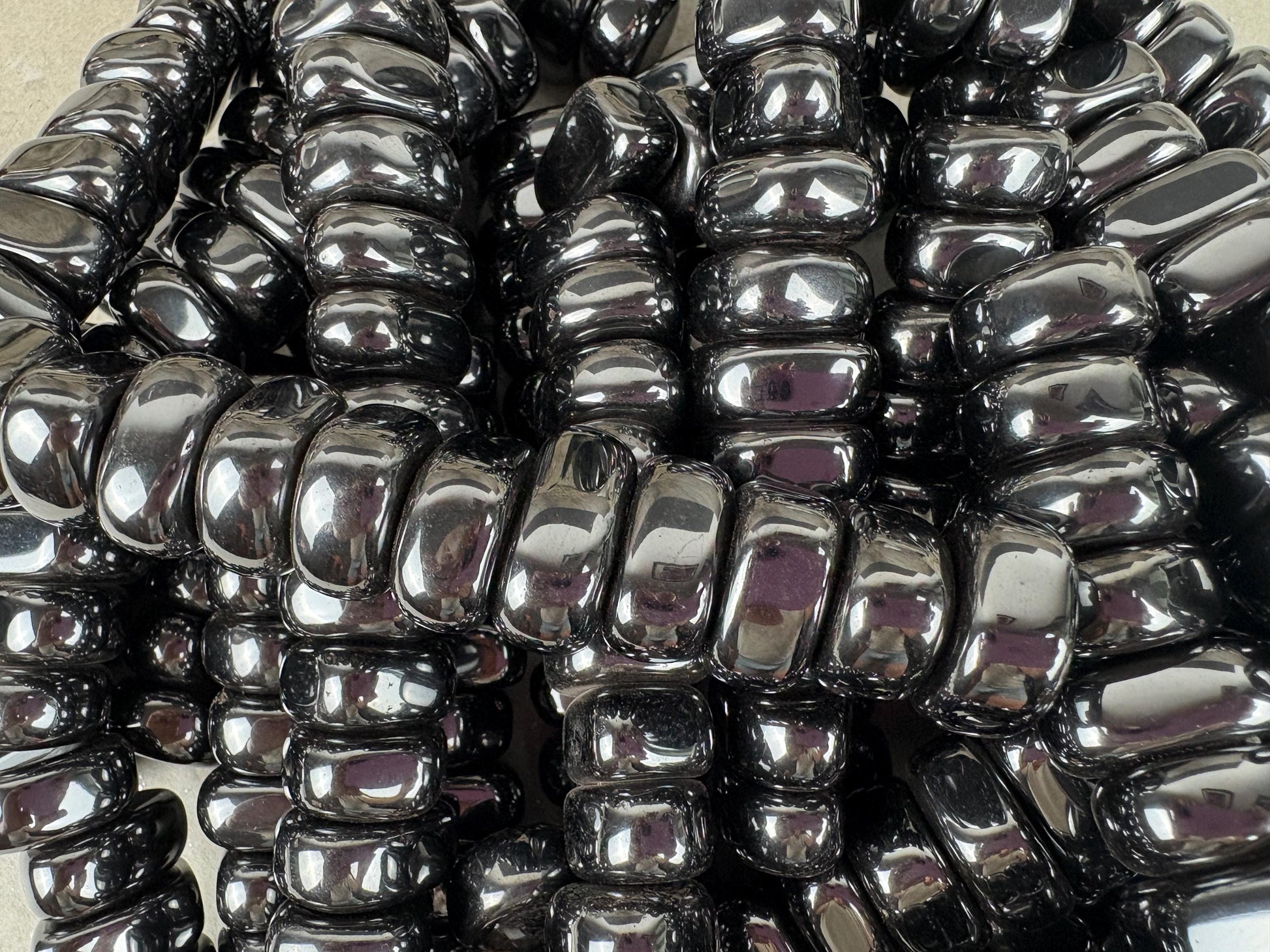 Magnetic Magnetite Tumble Stones Anxiety Worry Meditation Decor Home Decor Worry Pocket Stress Anxiety Palm Stone
