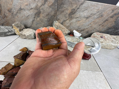 Raw Namibian Iron Tiger Eye Crystals Home Decor Crafting Untreated Home Decor Meditation Stone Christmas Birthday Gift