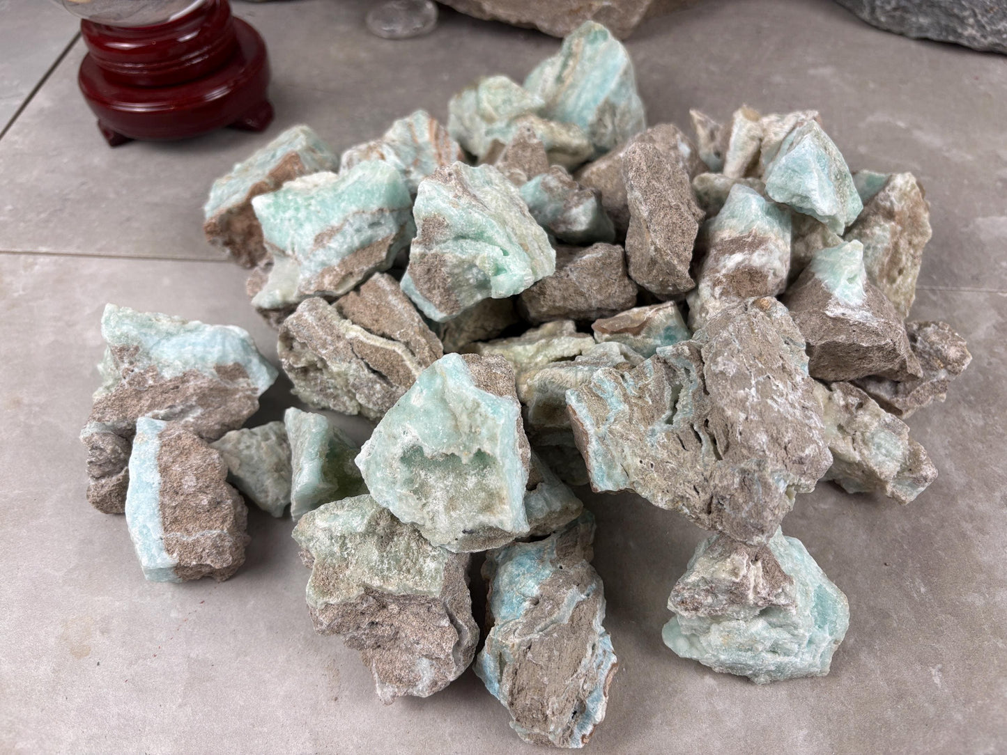 Raw Rajasthan Hemimorphite Crystal India Healing Geode Collectible Mineral Specimen Natural Healing arts crafts home decor birthday Gift