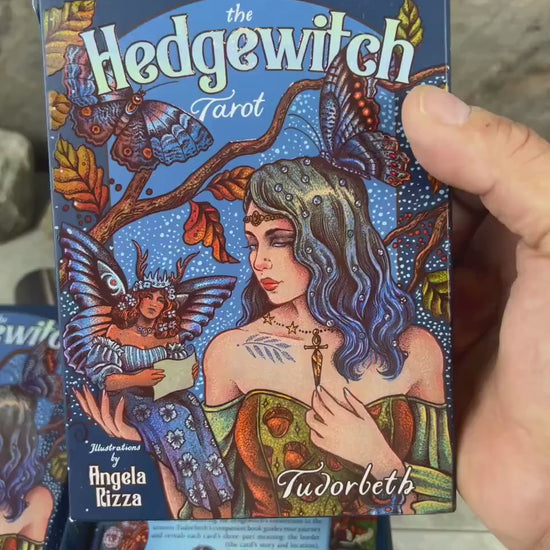 HedgeWitch Tarot Deck: Rider Waite Tradition, Illustrated Guidebook fully licensed and original