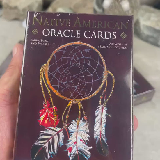 Native American Oracle Cards Illustrated Guidebook & Cards Christmas Xmas