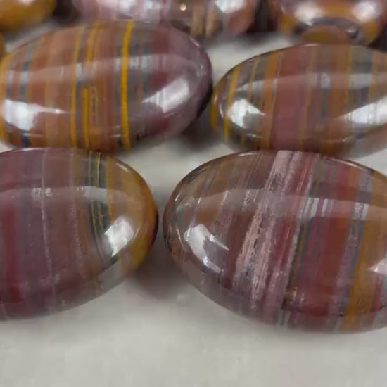 Columbian Mugglestone Crystal Palm Stone Grounding Home Decor Home Decor Worry Pocket Stress Anxiety Birthday Gift Meditation Natural Craft