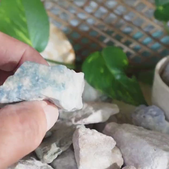 Raw Hackmanite Stones: Untreated Colorful Minerals for Arts & Crafts