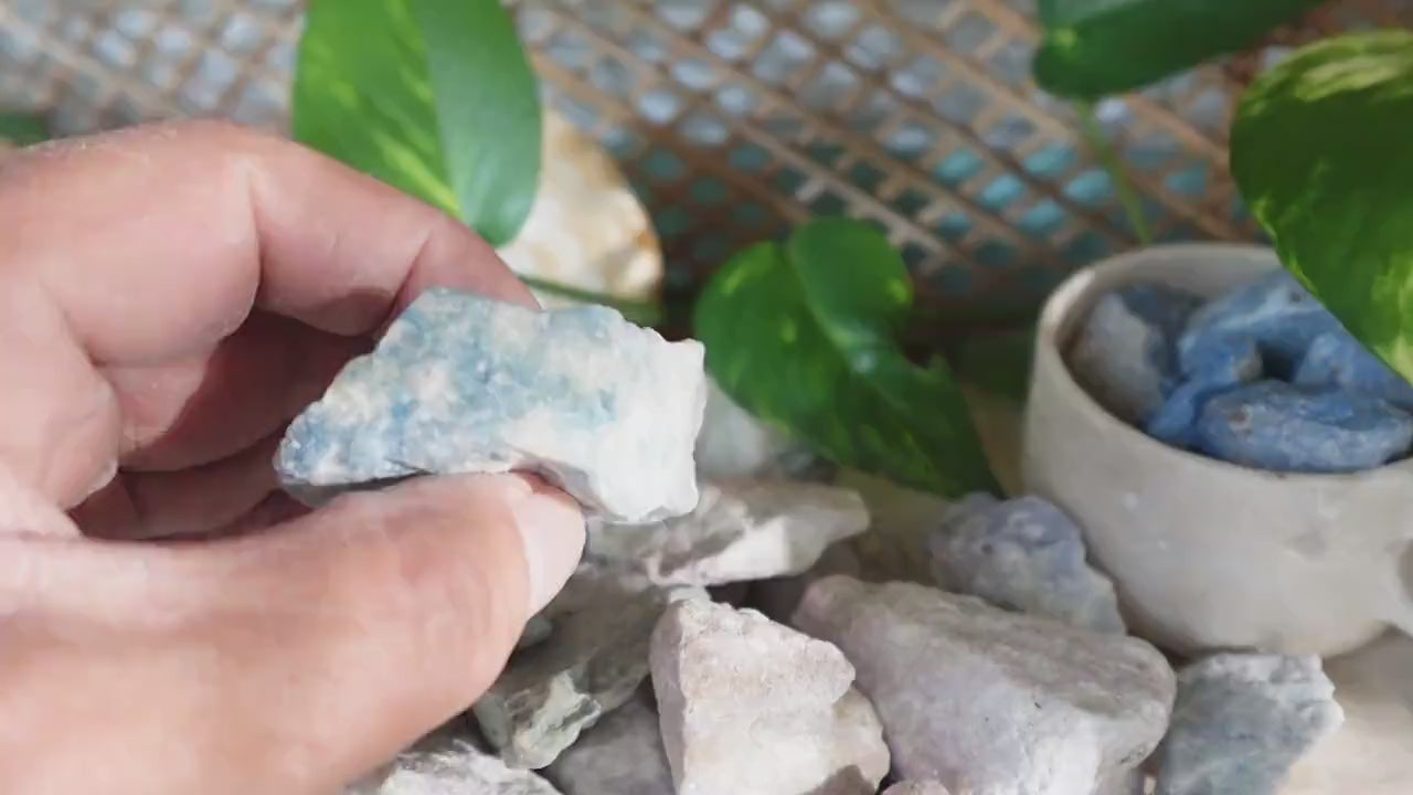 Raw Hackmanite Stones: Untreated Colorful Minerals for Arts & Crafts