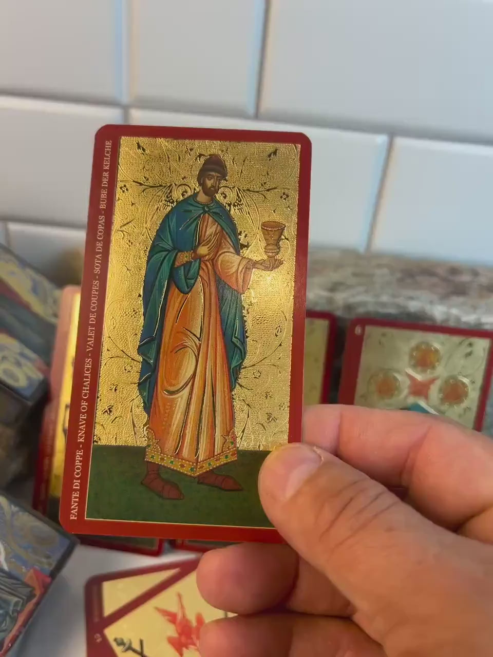 Golden Tarot of the Tsar: Lo Scarabeo Limited Edition 78 Card Deck