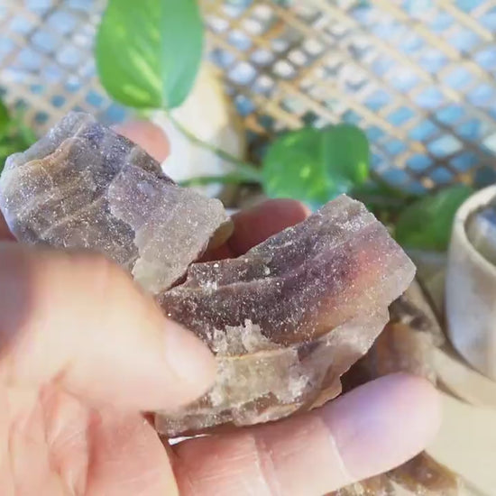 Raw Yellow Fluorite Crystals Natural Crystal Worry Stone Home Decor Anxiety Pocket Distraction Meditation Gift Birthday Christmas Gift