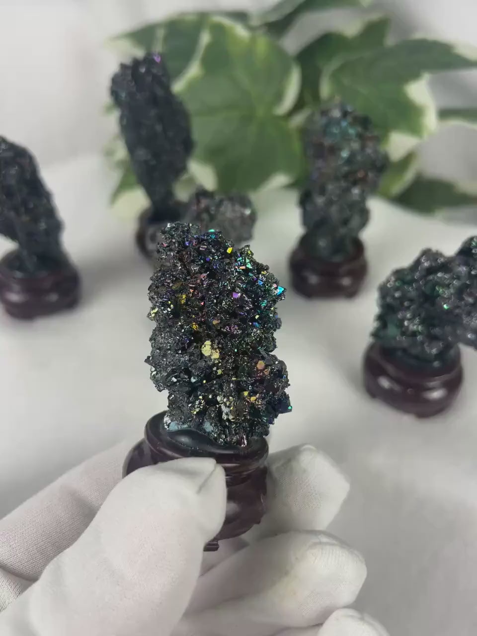 Base Mounted Berthierite Stone: Home Decor Display Home Decor Worry Pocket Stress Anxiety Palm Stone