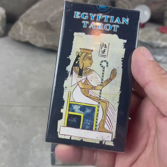 Egyptian Tarot: Lo Scarabeo Cards & Guidebook - Fortune Telling