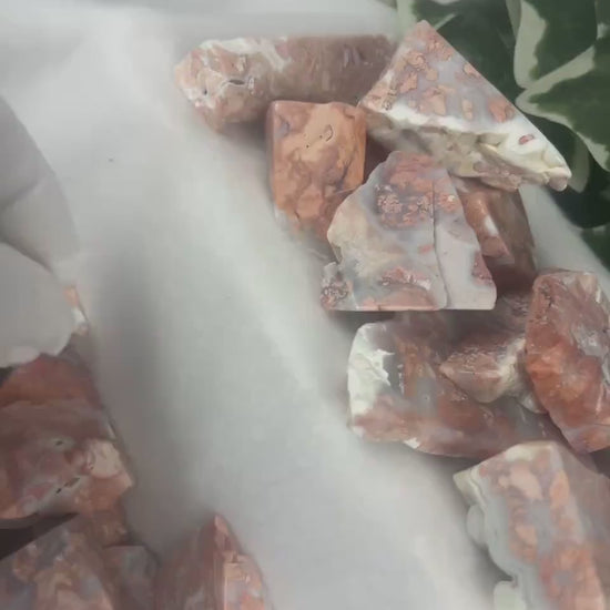 Antique Rose Agate Palm Stone: Polished Crystal for Meditation Home Decor Worry Pocket Stress Anxiety Palm Stone