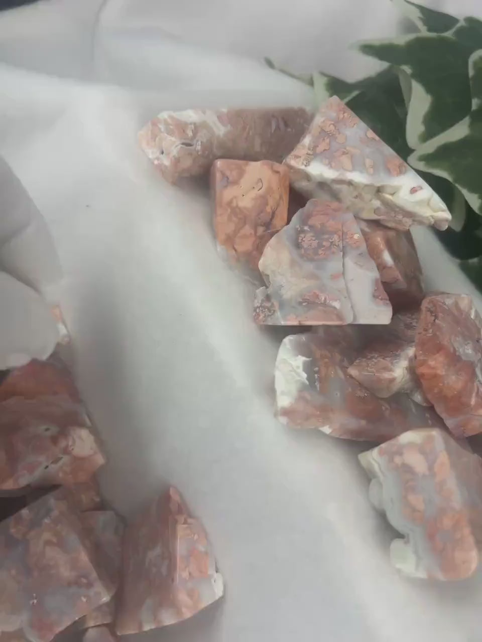 Antique Rose Agate Palm Stone: Polished Crystal for Meditation Home Decor Worry Pocket Stress Anxiety Palm Stone