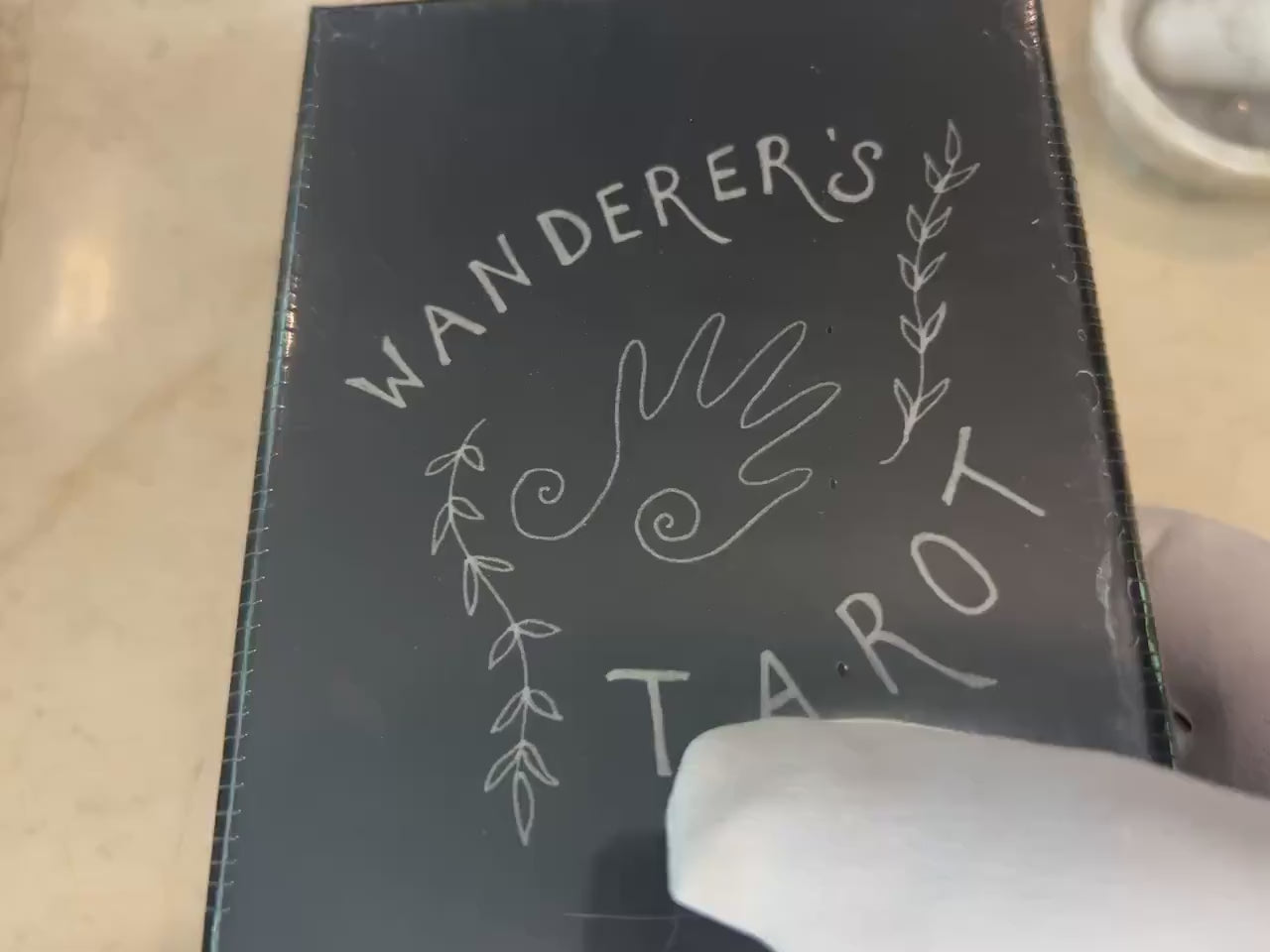 The Wanderers Tarot Deck by Casey Zabala: Silver-Gilded Edges