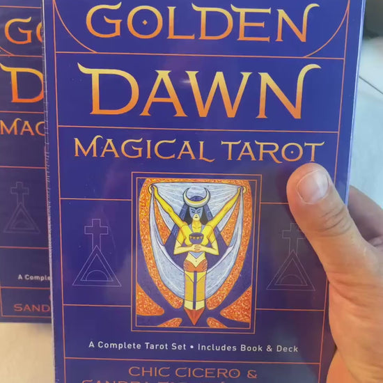 The Magical Dawn Tarot Deck: Golden Dawn Rituals, Chic Cicero Fully Licensed and Original