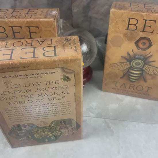 The Bee Tarot Card Deck 78 Cards Fully Licensed and Original Inclusive Tarot Deck Guidebook Home Decor Gift