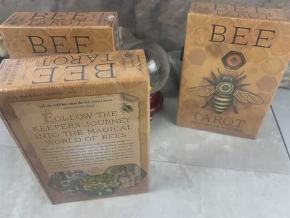 The Bee Tarot Card Deck 78 Cards Fully Licensed and Original Inclusive Tarot Deck Guidebook Home Decor Gift