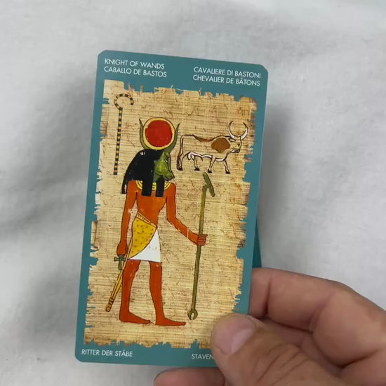 Cleopatra Tarot Deck: Lo Scarabeo Cards & Guidebook - Fortune Telling