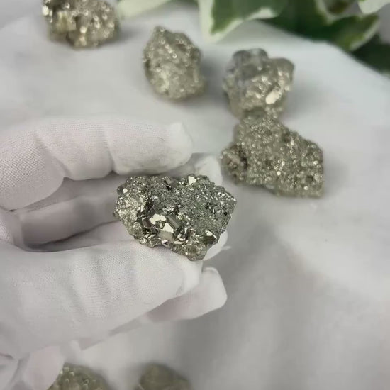 Iron Pyrite Crystal Cluster: Grade A Fools Gold, Home Decor