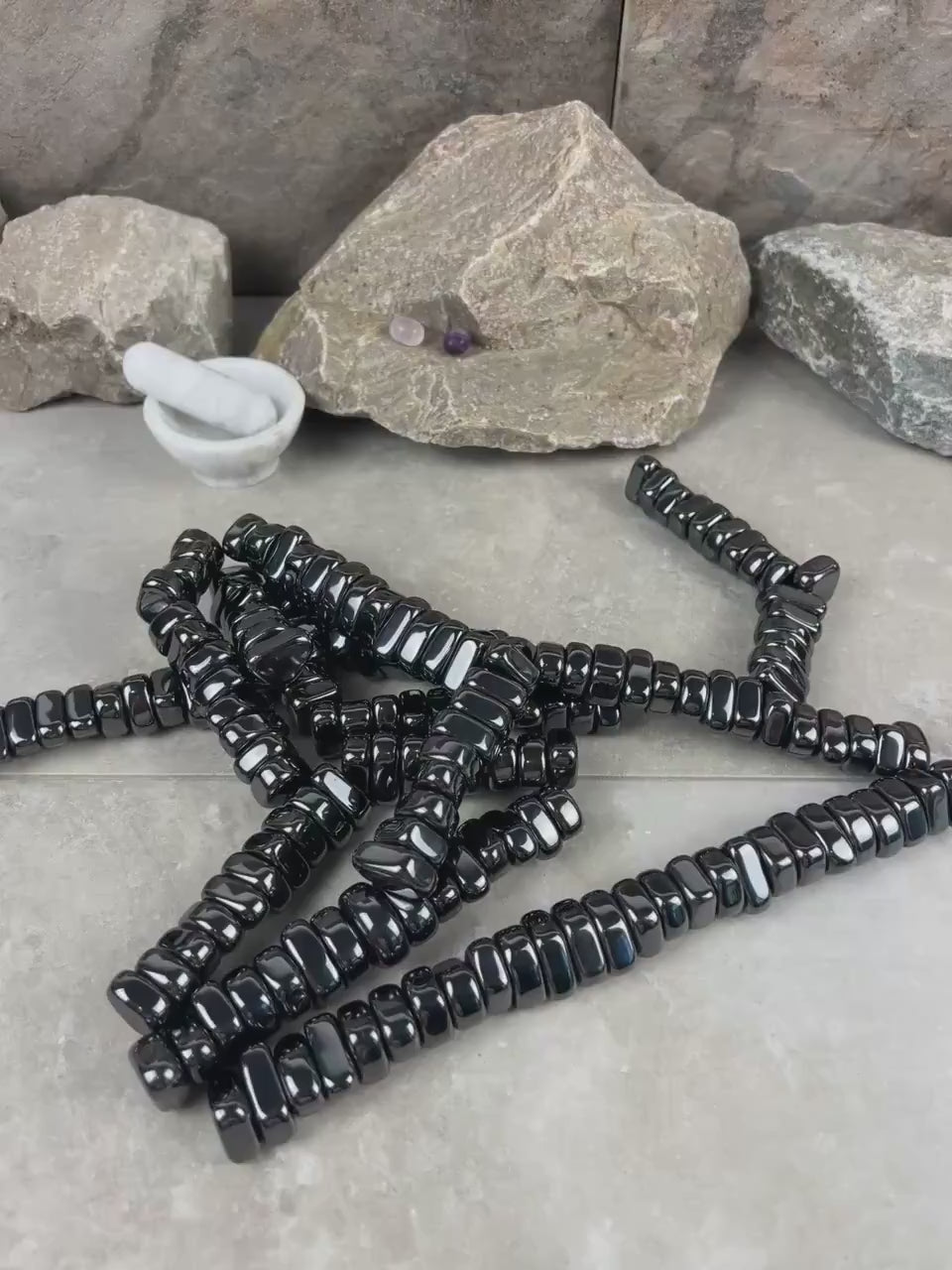 Magnetic Magnetite Tumble Stones Anxiety Worry Meditation Decor Home Decor Worry Pocket Stress Anxiety Palm Stone