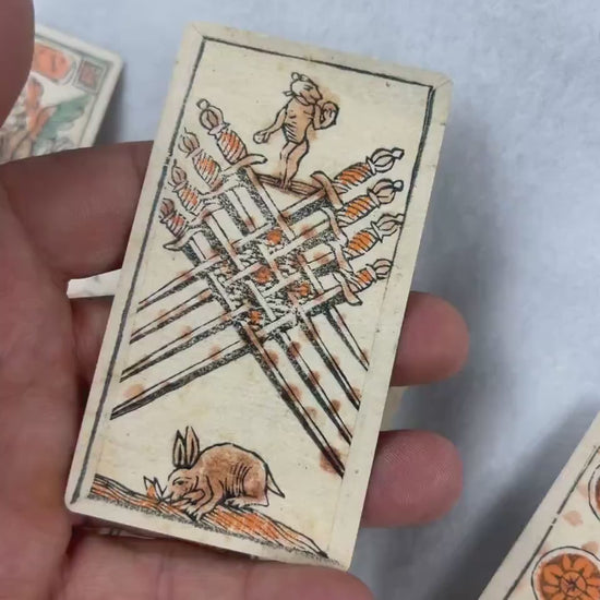 Minchiate Al Cigno Tarot Deck: 1775 Bologna Reproduction, Lo Scarabeo